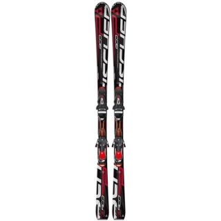 Fischer Progressor 800 Powerrail Skis w/ Rsx 12 Powerrail Bindings White/Black/Red