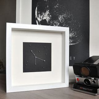 cancer framed constellation artwork by starology