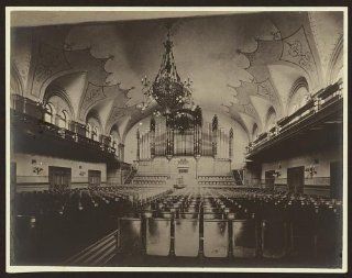 Photo Music hall, Carnegie Library, Allegheny City, PA, 1890   Prints