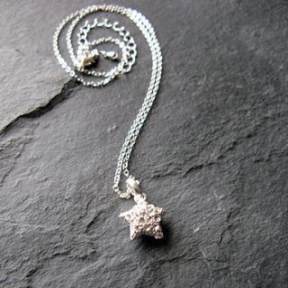 sparkle star necklace by eni