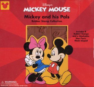 Disney Mickey Mouse mickey and His Pals Rubber Stamp Collection