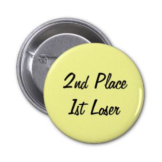 2nd Place 1st Loser pin