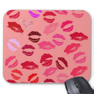 Mousepads   Valentines Day Gifts   Kisses & Lips