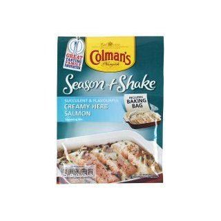 Colman's Season & Shake Creamy Herb Salmon 28G  Grocery & Gourmet Food