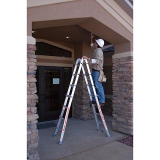 Little Giant Type 1A Classic Multi-Use Ladder — 17-ft., Model# M17  Ladders   Stepstools