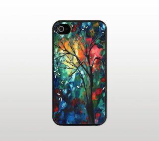 Tree Art Snap On Case for Apple iPhone 5   Hard Plastic   Black   Cool Custom Cover   Artsy Cell Phones & Accessories