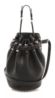 Alexander Wang Diego Bucket Bag with Rose Gold Hardware