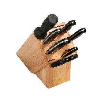 Kershaw Precision Forged Stainless Steel Knife 8 Piece Block Set Kitchen & Dining