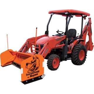 ScoopDogg Snow Pusher for Smaller Ag/Compact Tractors — 6Ft.L, Model# 2604106  Snowplows   Blades