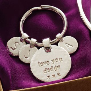 'love you' key ring by kutuu