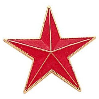 Red Star Lapel Pins  Tacks And Pushpins 