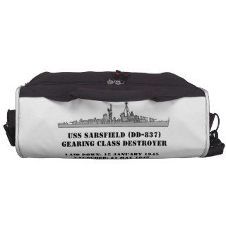 USS Sarsfield (DD 837) Bag For Laptop