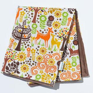 baby blanket 'woodstock' by frogs+sprogs