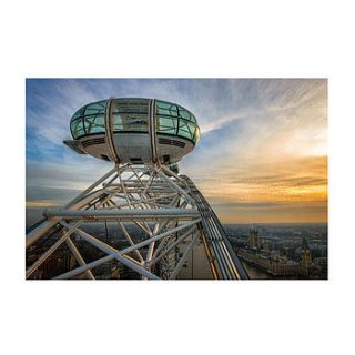 london eye sunset print by ben robson hull photography