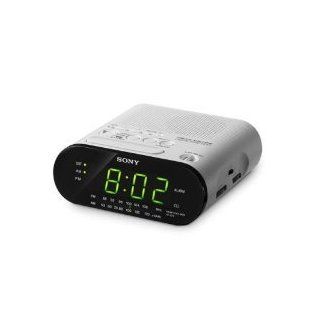 Sony ICF C218 Dream Machine™ AM/FM Clock Radio in White Electronics