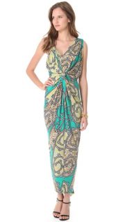 Tbags Los Angeles Ruched Maxi Dress