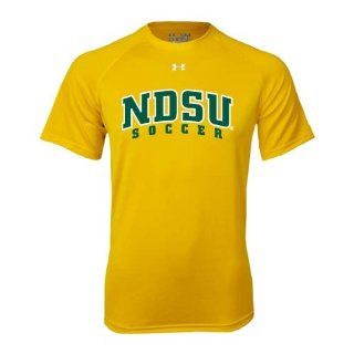 North Dakota State Under Armour Gold Tech Tee 'NDSU Soccer'  Sports Fan T Shirts  Sports & Outdoors