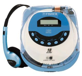 Fisher PCD 2100C Personal CD Player With Car Kit   Players & Accessories