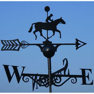 winning post weathervane by the orchard