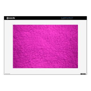 FUZZY FUNKY PINK COTTEN CANDY POOFY TEXTURE BACKGR DECAL FOR LAPTOP