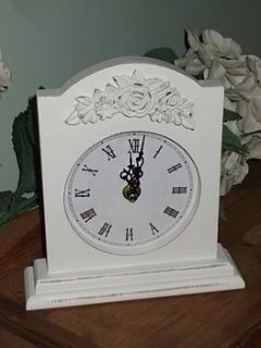 ornate clock by the hiding place