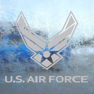Us Air Force Usaf Gray Decal Car Truck Window Gray Sticker   Themed Classroom Displays And Decoration
