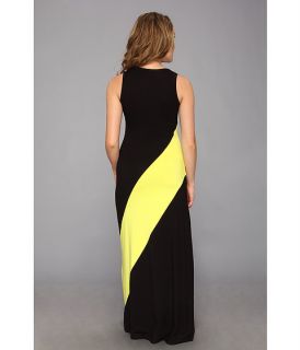 Karen Kane Diagonal Stripe Maxi Dress