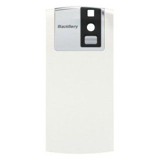 BlackBerry Pearl 8100 Battery Door Cover (White) Cell Phones & Accessories