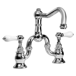 Graff Canterbury Double Handle Widespread Bridge Faucet with Optional
