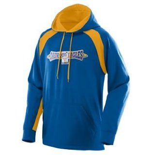 Fanatic Hooded Sweatshirt   ROYAL AND GOLD   2XL at  Mens Clothing store