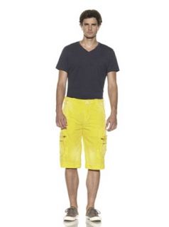Jet Lag Men's Sneijder Cargo Shorts, Yellow, 40 at  Mens Clothing store
