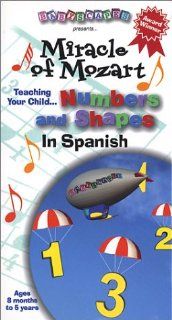 Numbers & Shapes in Spanish [VHS] Miracle of Mozart Movies & TV