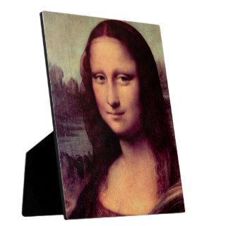 Leonardo da Vinci   Mona Lisa (Detail) Display Plaques