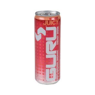 Guru Juicy Superfruit Energy Drink, 12 Ounce (Pack of 24) Health & Personal Care