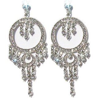 Odessa Genuine Crystal Earrings Clothing