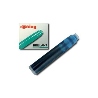 Rotring Brilliant Turquoise ArtPen Ink Cartridges Rotring Fountain Refills