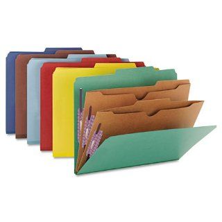 Folders W/Pocket Dividers, Letter, 2 Partitions, Red Electronics