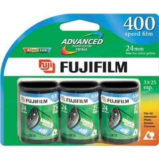 Fujifilm Advanced 400 Speed 25 Exposure APS Film   3 Pack  Photographic Film  Camera & Photo