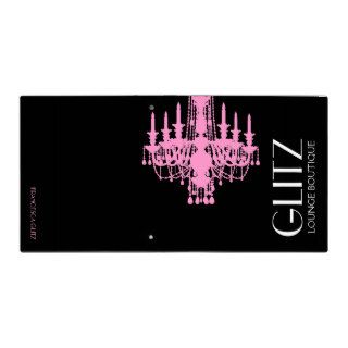 311 Glitz Boutique   Pink Chandelier Vinyl Binder