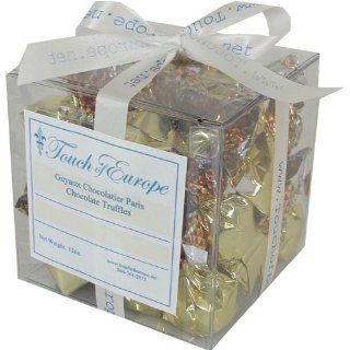 1 Pound Guyaux Chocolatier Truffles in Gift Box  Chocolate Truffles  Grocery & Gourmet Food