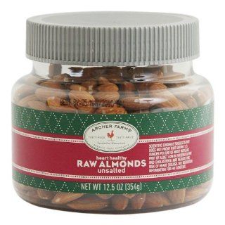 Archer Farms Heart Healthy Raw Almonds Unsalted 12.5oz  Grocery & Gourmet Food