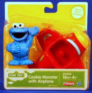 Playskool Sesame Street Cookie Monster with Airplane Toys & Games