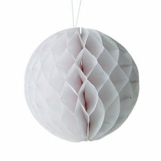 paper ball decoration by idyll home ltd