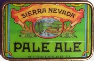 Hand Made Vintage Style SIERRA NEVADA PALE ALE Beer Can Belt Buckle Clothing