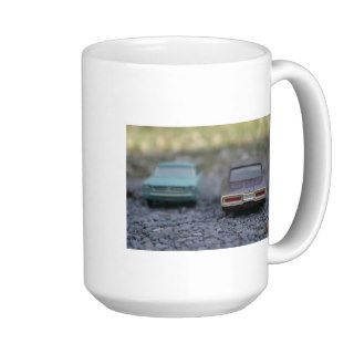 Vintage Ford Thunderbird and Mustang Models Coffee Mugs