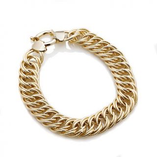 Technibond® Diamond Cut Double Curb Link 7 3/4" Bracelet