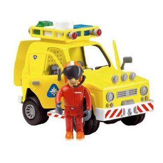 Fireman Sam   Friction Rescue Vehicle with Tom Toys & Games