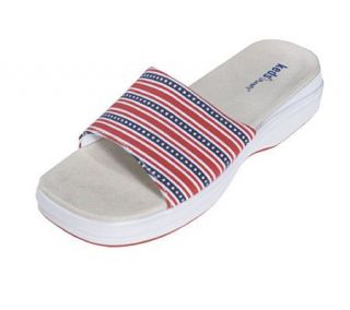 Keds Americana Print Canvas Modified Platform Slides  —