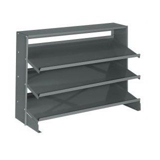 Bench Pick Rack For Corrugated Shelf Bins   Open Home Storage Bins
