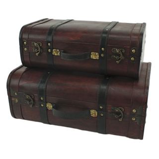 Rothschild 2 Piece Suitcase Trunk Set